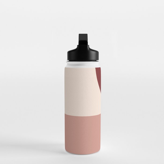 Modern Minimal Arch Abstract LXXXV Water Bottle Gallery Image 3