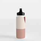 Modern Minimal Arch Abstract LXXXV Water Bottle Gallery Image 3