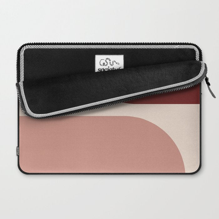 Modern Minimal Arch Abstract LXXXV Laptop Sleeve Gallery Image 2