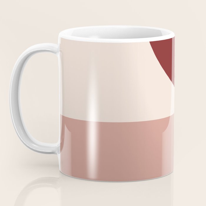 Modern Minimal Arch Abstract LXXXV Coffee Mug Gallery Image 3
