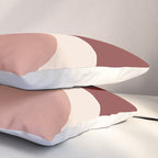 Modern Minimal Arch Abstract LXXXV Pillow Sham Gallery Image 3