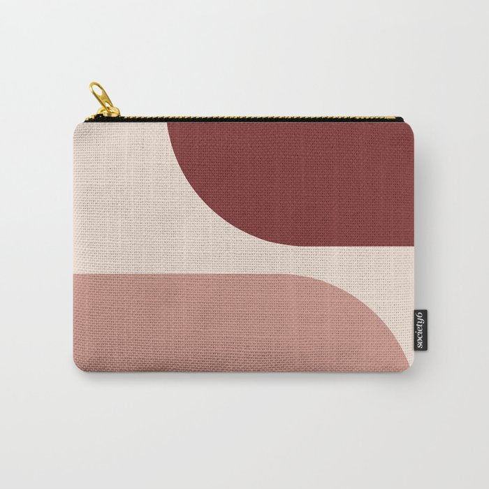 Modern Minimal Arch Abstract LXXXV Carry All Pouch Gallery Image 1