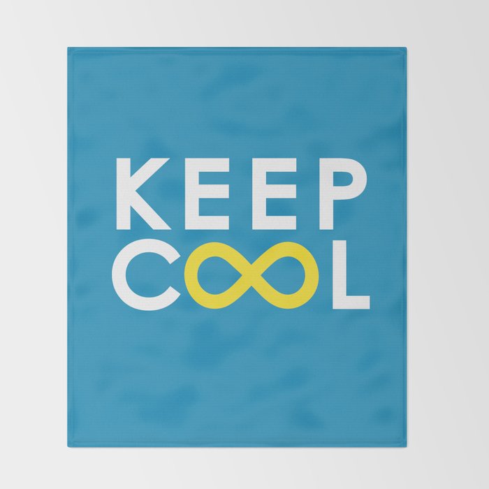 Forever coolness Throw Blanket Gallery Image 2
