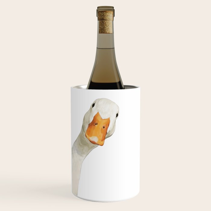 Sneaky White Duck Wine Chiller Gallery Image 1