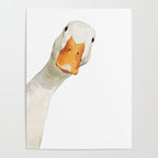 Sneaky White Duck Poster Gallery Image 4