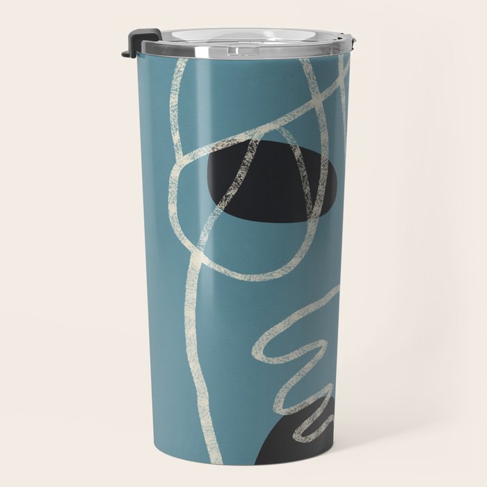 Organic Minimalist Layers 5 Travel Mug Gallery Image 3