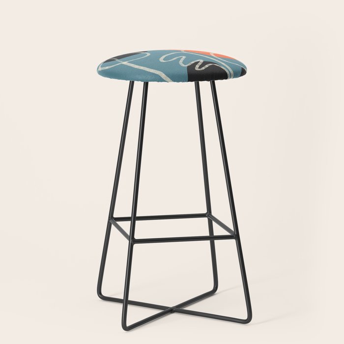 Organic Minimalist Layers 5 Stool Gallery Image 1
