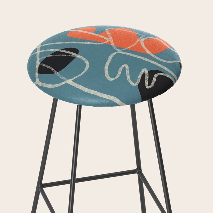 Organic Minimalist Layers 5 Stool Gallery Image 2