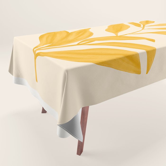 Abstract Art /Minimal Plant 80 Tablecloth Gallery Image 1