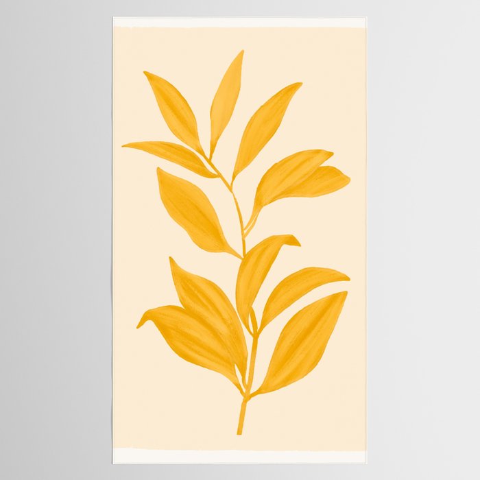 Abstract Art /Minimal Plant 80 Tablecloth Gallery Image 2