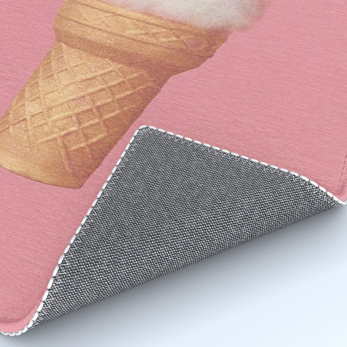 Cat Ice Cream - Pink Rug Gallery Image 4