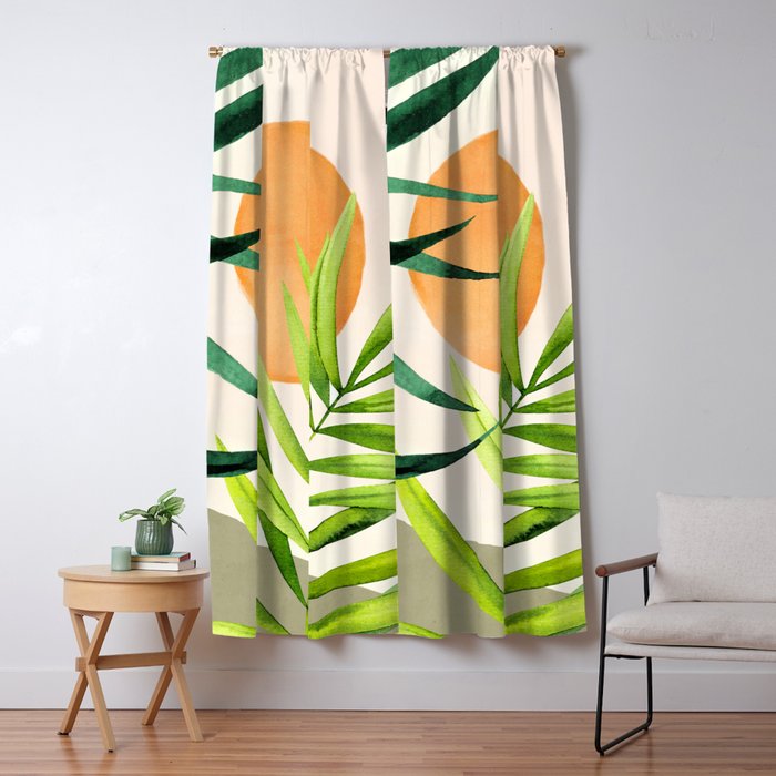 tropical sun Window Curtain Gallery Image 1