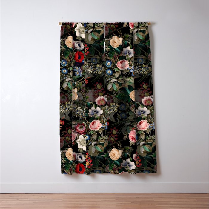 Dark Garden Window Curtain Gallery Image 3