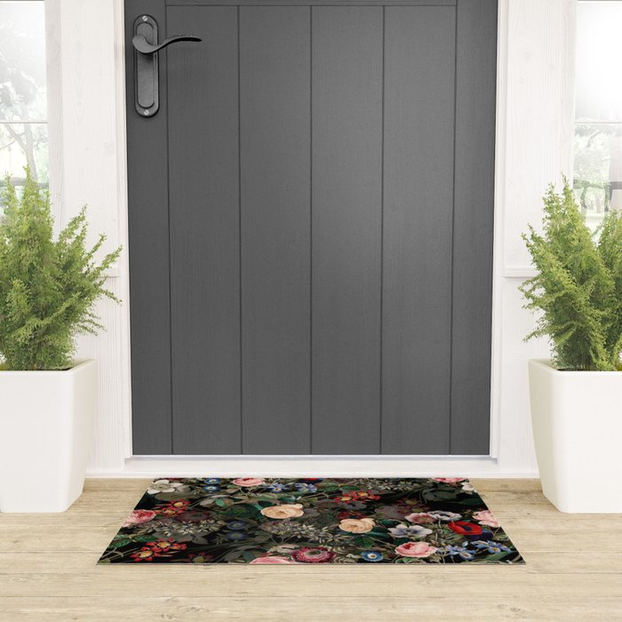 Dark Garden Welcome Mat Gallery Image 3