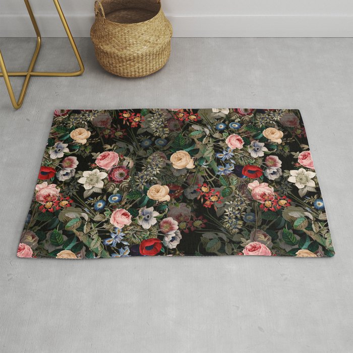 Dark Garden Rug Gallery Image 1