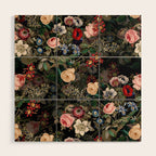 Dark Garden Wood Wall Art Gallery Image 1