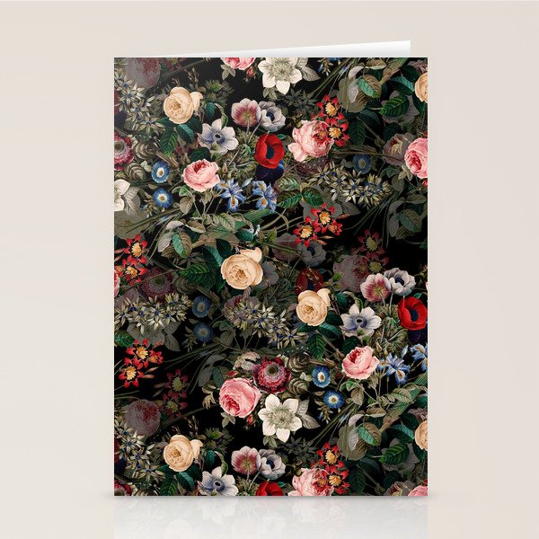 Dark Garden Stationery Card Gallery Image 1