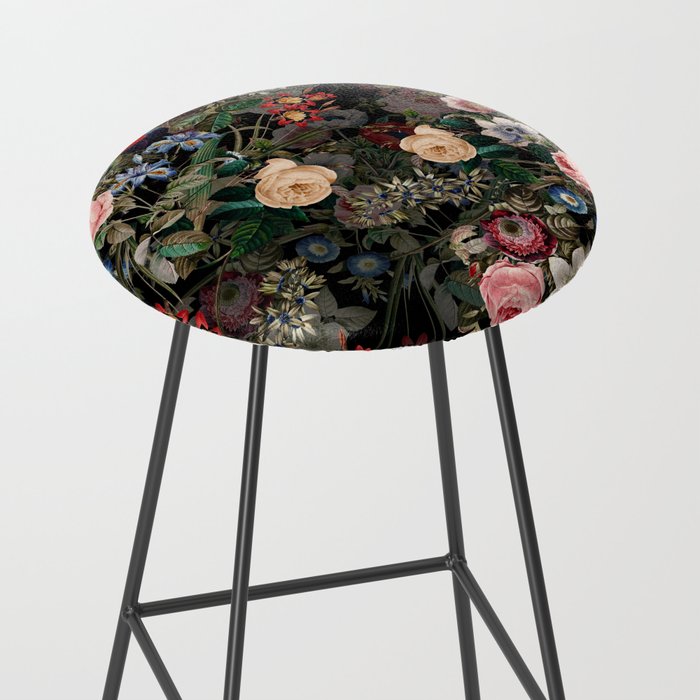 Dark Garden Stool Gallery Image 2
