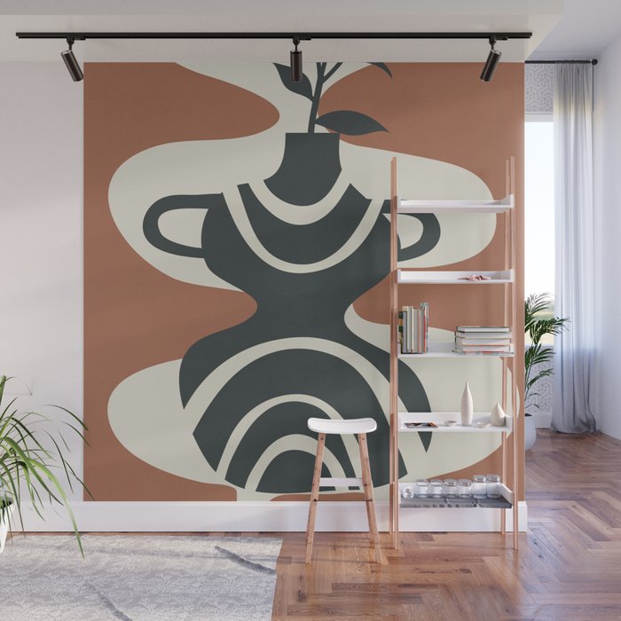 Vase of Tranquility 7 Wall Mural Gallery Image 1