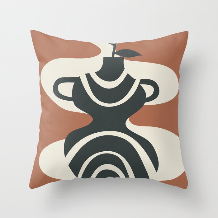 Vase of Tranquility 7 Throw Pillow Gallery Image 6