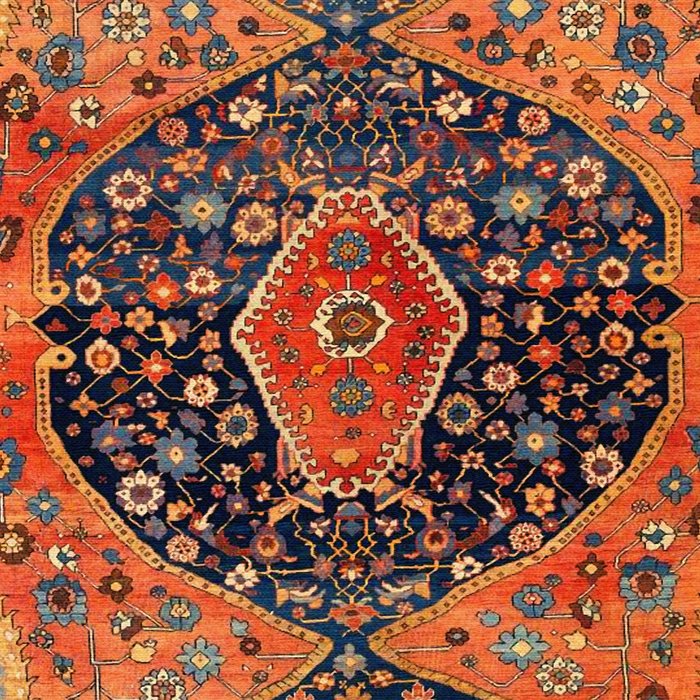 Northwest Persian Antique Carpet Print Coffee Mug Gallery Image 2