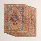 Northwest Persian Antique Carpet Print Wrapping Paper Gallery Image 3