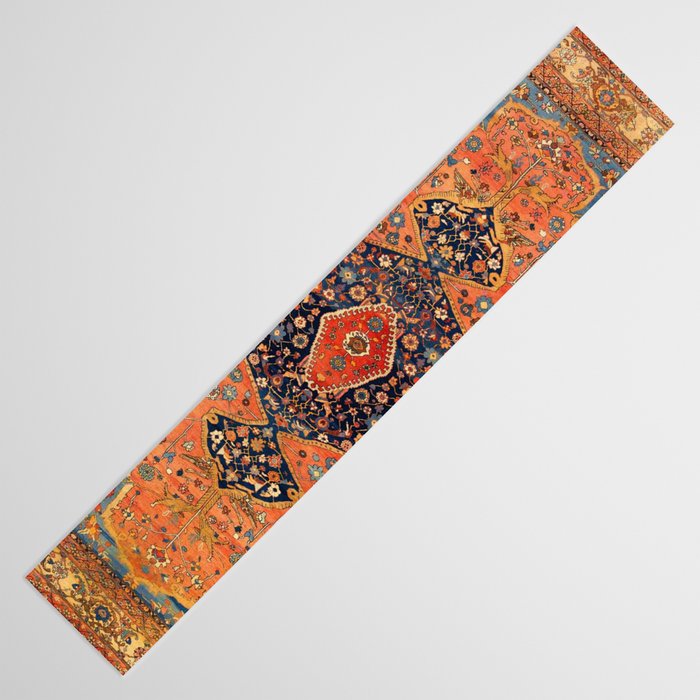 Northwest Persian Antique Carpet Print Table Runner Gallery Image 3