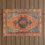 Northwest Persian Antique Carpet Print Outdoor Rug Gallery Image 1