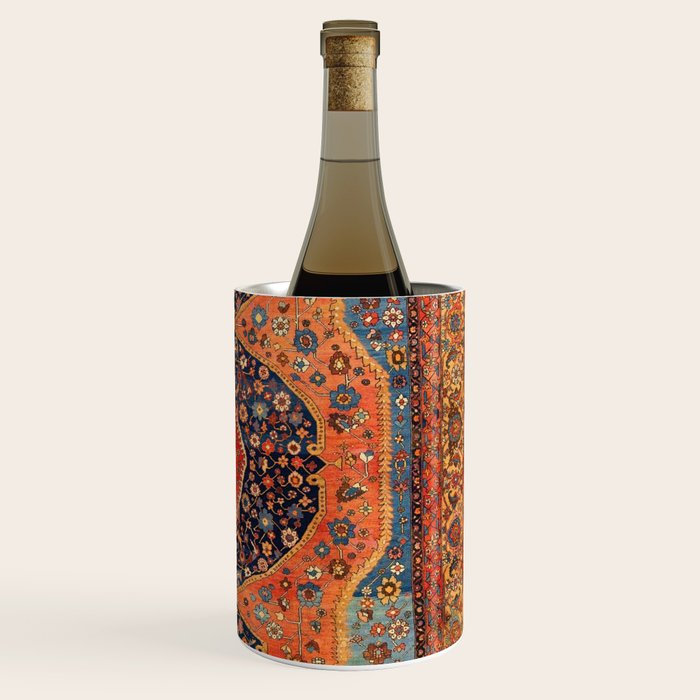 Northwest Persian Antique Carpet Print Wine Chiller Gallery Image 3