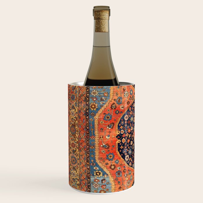 Northwest Persian Antique Carpet Print Wine Chiller Gallery Image 2