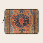 Northwest Persian Antique Carpet Print Laptop Sleeve Gallery Image 1