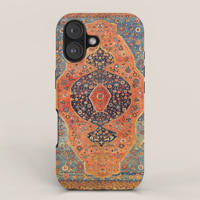 Northwest Persian Antique Carpet Print iPhone Case Gallery Image 1