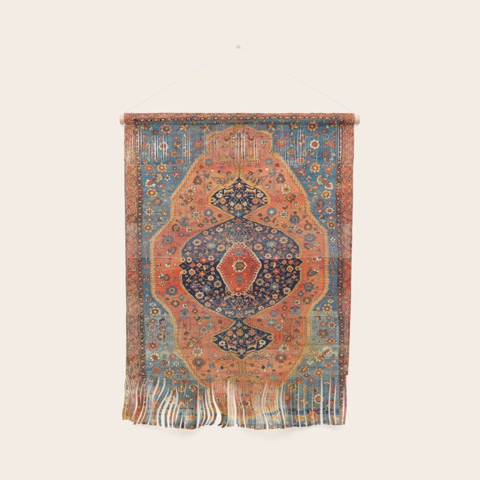 Northwest Persian Antique Carpet Print Wall Hanging Gallery Image 1