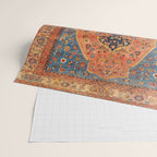 Northwest Persian Antique Carpet Print Wrapping Paper Gallery Image 2