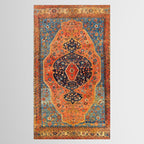Northwest Persian Antique Carpet Print Tablecloth Gallery Image 2