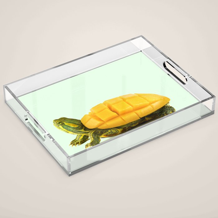 MANGO TURTLE Acrylic Tray Gallery Image 1