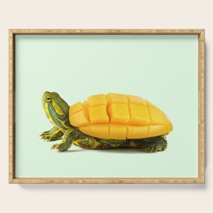 MANGO TURTLE Serving Tray Gallery Image 1