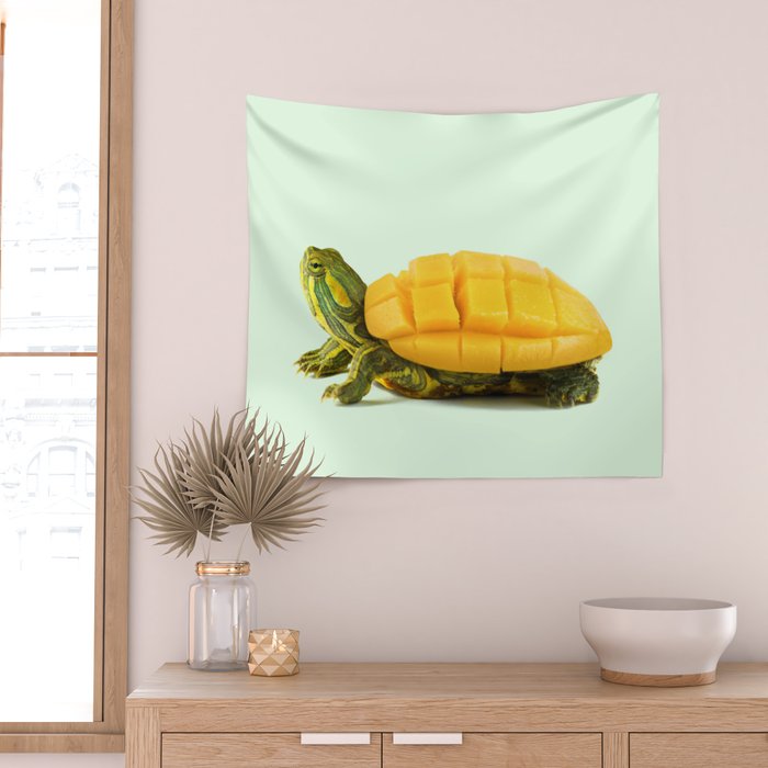 MANGO TURTLE Wall Tapestry Gallery Image 2
