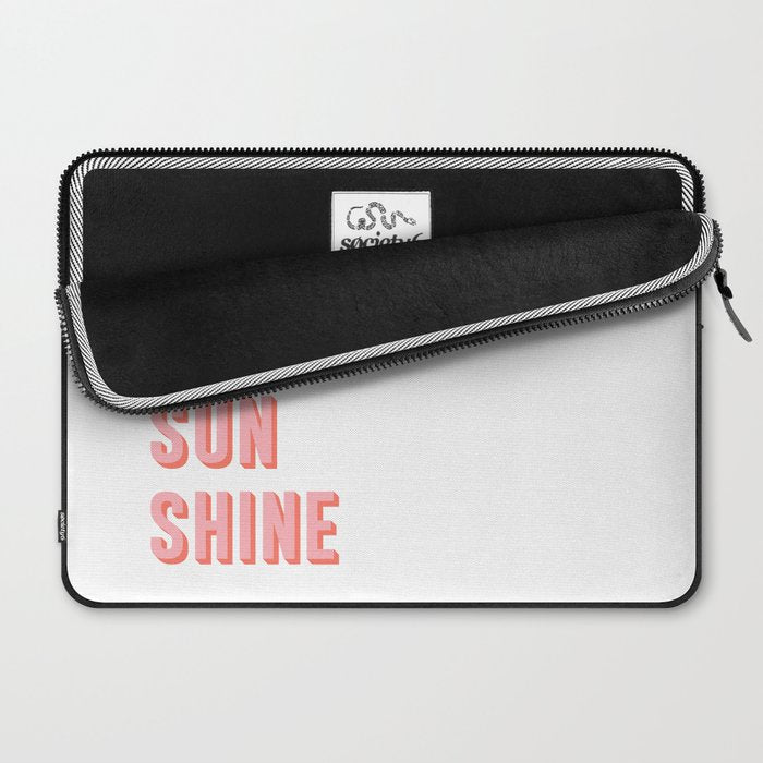 Time For Sunshine Laptop Sleeve Gallery Image 2