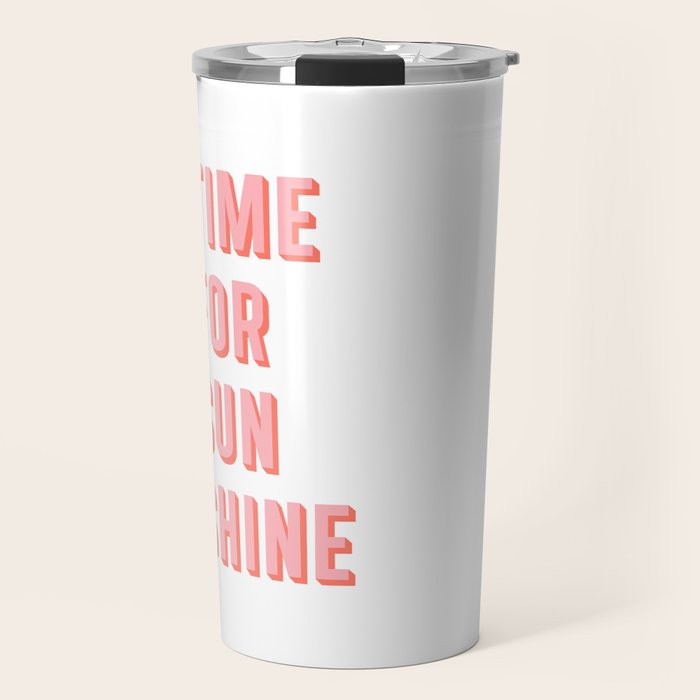 Time For Sunshine Travel Mug Gallery Image 1