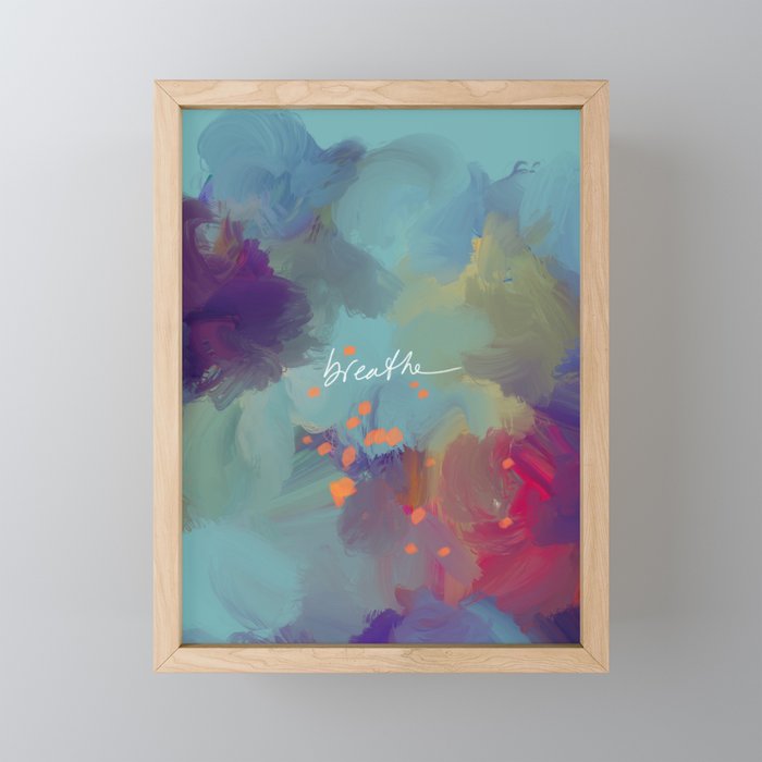 Breathe Mini Art Print