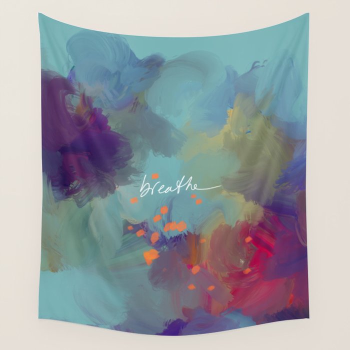 Breathe Wall Tapestry Gallery Image 4