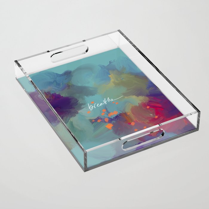 Breathe Acrylic Tray Gallery Image 1