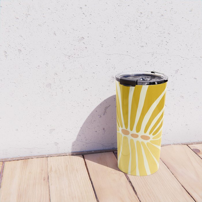 Flower014 Travel Mug Gallery Image 4