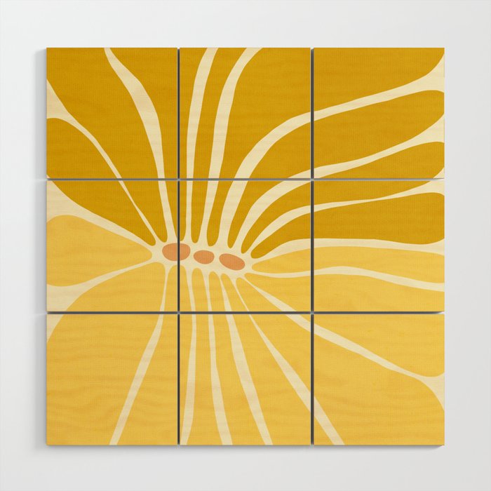 Flower014 Wood Wall Art Gallery Image 1