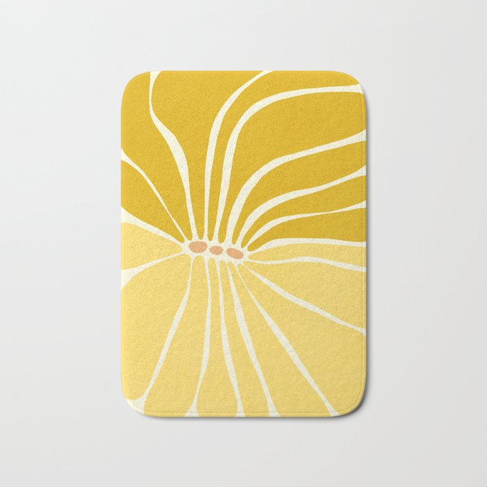 Flower014 Bath Mat Gallery Image 1
