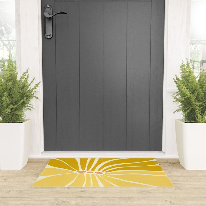 Flower014 Welcome Mat Gallery Image 3