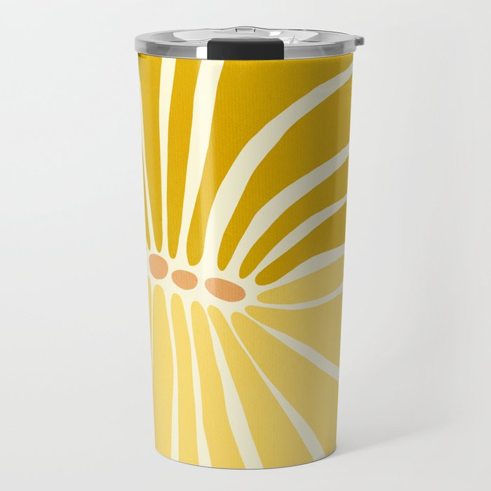 Flower014 Travel Mug Gallery Image 1
