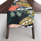 Animal print dark jungle Table Runner Gallery Image 1