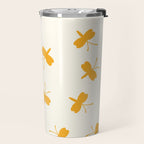 Dream Yellow Butterfly  Travel Mug Gallery Image 2